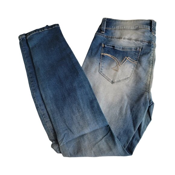 YMI skinny, stretch distressed jeans - Picture 1 of 16